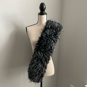 Bebe Faux Fur Scarf